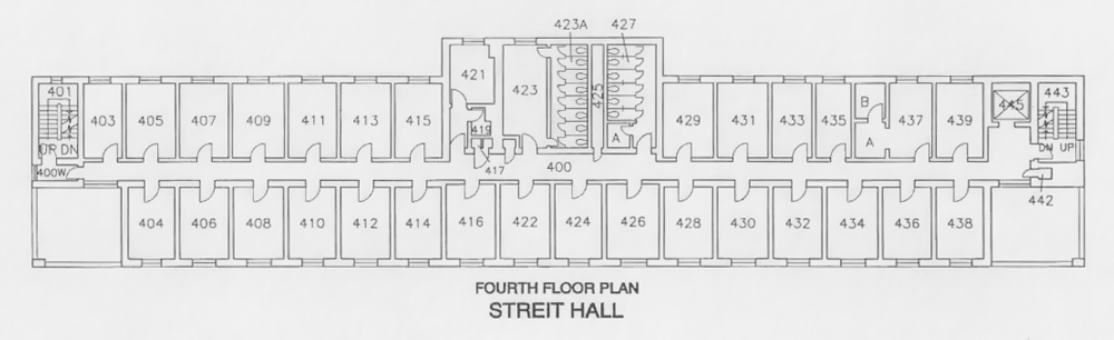Streit fourth floor plan