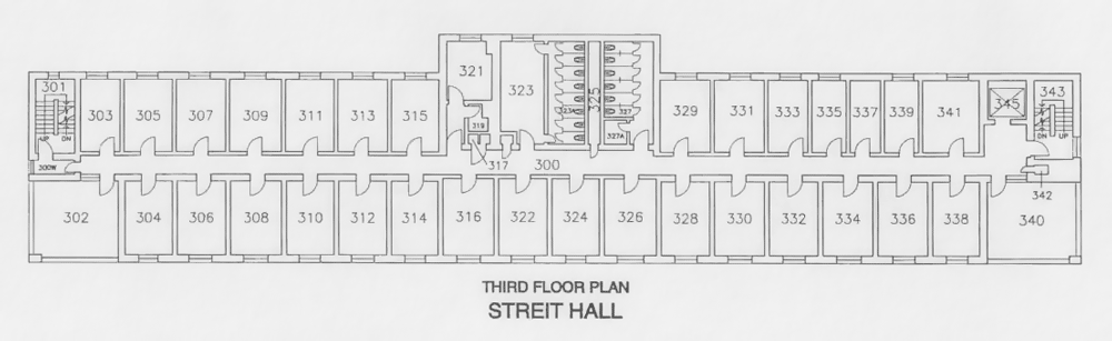 Streit third floor plan